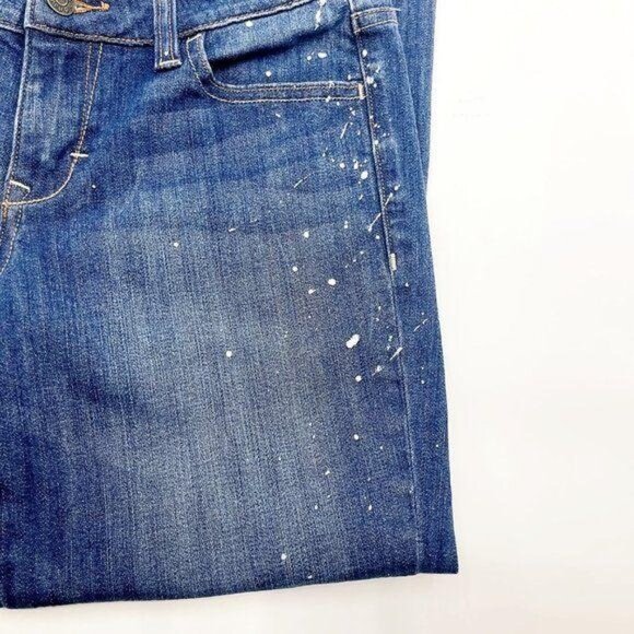 Old Navy Flirt Paint Splattered Bootcut Jeans - Picture 5 of 9